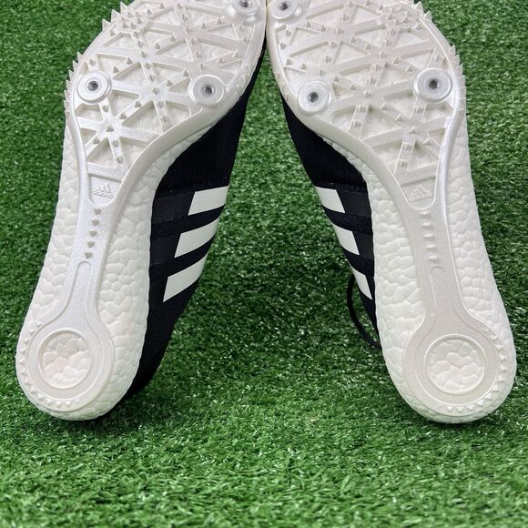 Adidas Adizero Avanti Boost  Sz 8.5 Track Field Spikes Cleats Black White CG3831 main image 4